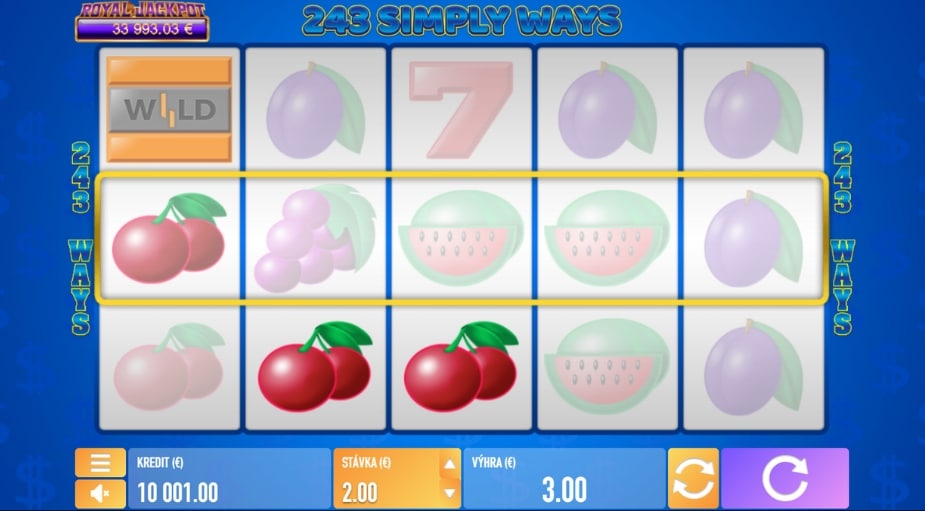243 Simply Ways online automat Wild symbol